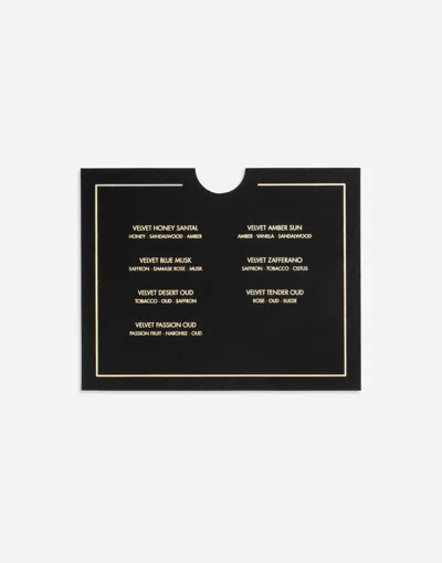 Dolce & Gabbana Velvet Collection Opulent Discovery Set In Multi