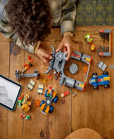 Lego Super Mario: Mario Kart Bowser's Castle 72039, 1068 Pieces In Multi