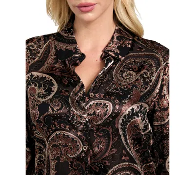 Guess Women's Clarisse Oversized Printed Shirt In Multi