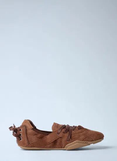 Acne Studios Lace-up Shoes In Brown