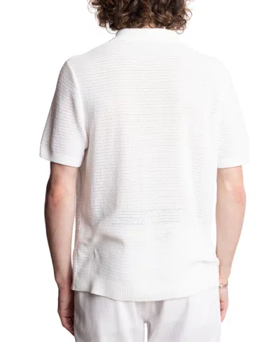 Paisley & Gray Polo Shirt In White