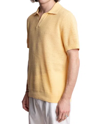 Paisley & Gray Polo Shirt In Orange