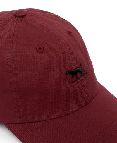 Rodd & Gunn Gunn Cap In Burgundy