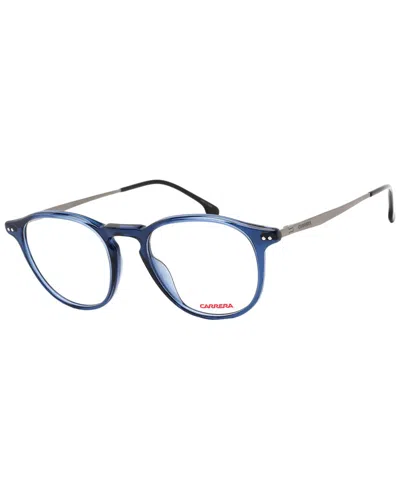 Carrera Men's  8876 49mm Optical Frames In Blue