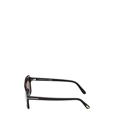 Tom Ford Eyewear Vincent Pilot-frame Sunglasses In Black