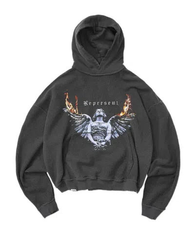 Represent Man Black Knitwear In Black