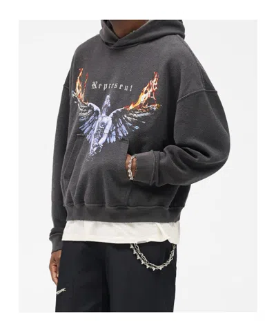 Represent Man Black Knitwear In Black