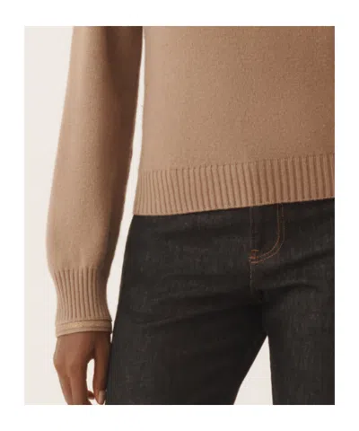 Fabiana Filippi Sweaters Corteccia In Brown
