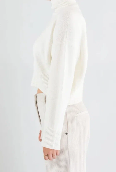 Dondup Maglieria Fiocco In White