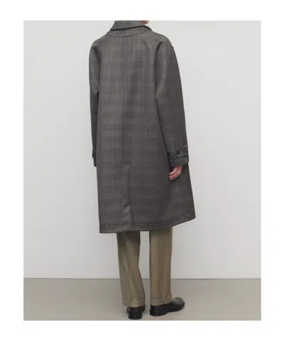 The Row Palomar Reversible Virgin Wool-blend Coat In Black