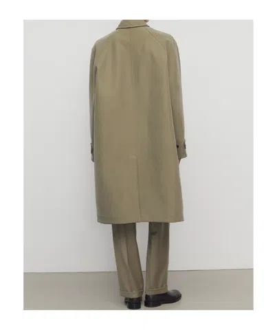 The Row Palomar Reversible Virgin Wool-blend Coat In Black