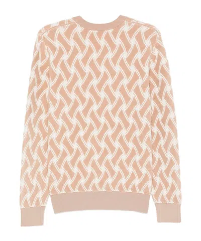 Drumohr Geometric-pattern Wool Sweater In Multi