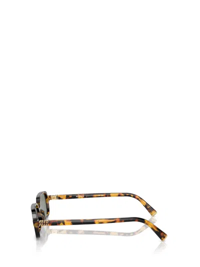 Miu Miu Rectangle-frame Sunglasses In Multi