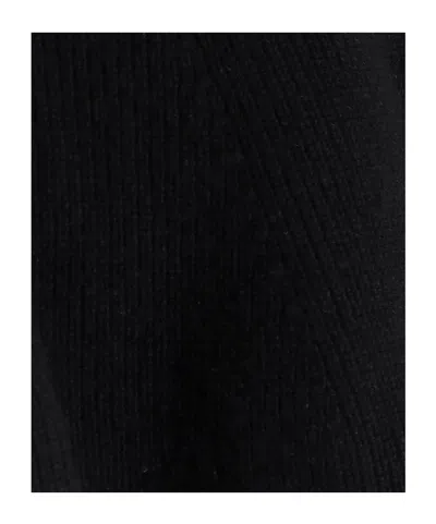 Rohe Sculptural Wool And Cashmere Turtleneck In Black