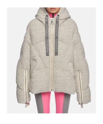 Khrisjoy Iconic Milan In Boucle Clothing In Gray