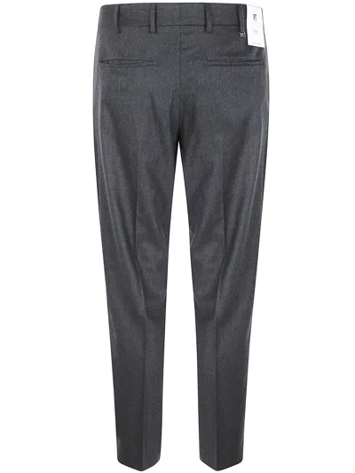 Pt01 Belt Loop Casual Pants In Gray