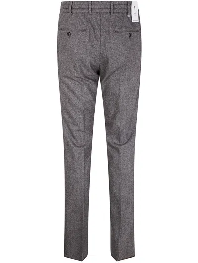 Pt01 Belt Loop Casual Pants In Gray