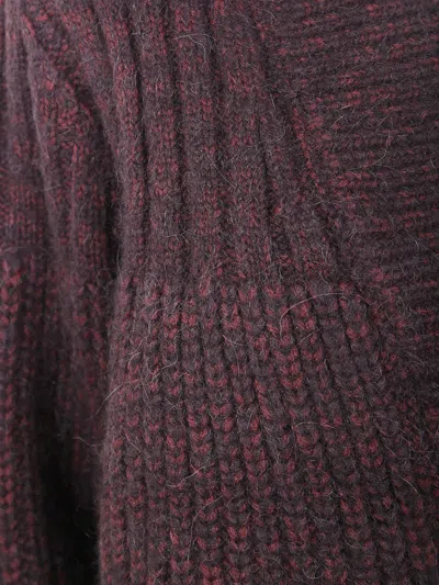 Dries Van Noten 'tegina' Cardigan In Red