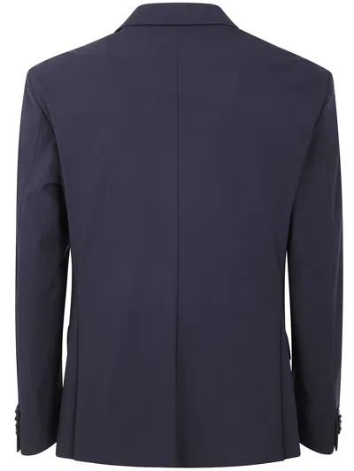 Pt01 Button-down Blazer In Black