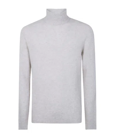 Nuur Long Sleeves Turtle Neck Sweater In Gray
