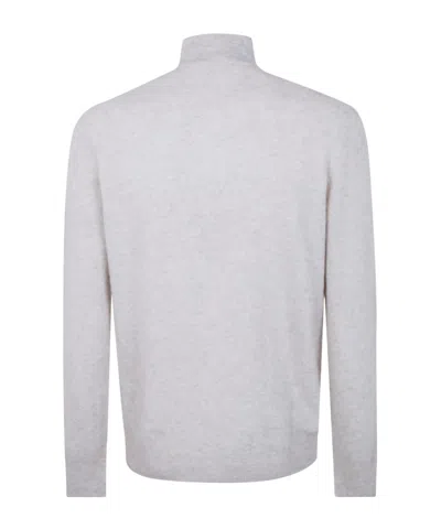 Nuur Long Sleeves Turtle Neck Sweater In Gray
