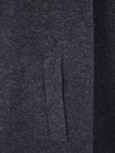 Boboutic Double Breasted Coat In Gray