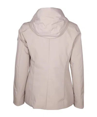 Peuterey Farquar Jacket In Bi-stretch Nylon In Neutral