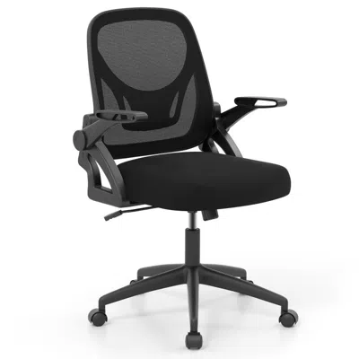 Hivvago Ergonomic Computer Desk Chair With Lumbar Support And Flip-up Arms