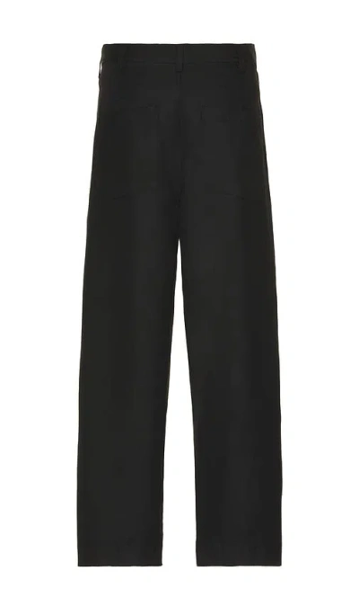 Obey Oliver Pleated Trousers In Black