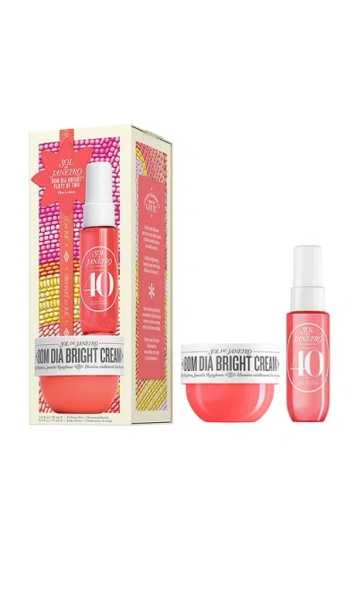 Sol De Janeiro Bom Dia Bright Party Of Two Duo Sampler Set In Pink