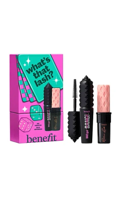 Benefit Cosmetics Mini What's That Lash Mascara Duo Gift Set 0.14 Oz/4 G In Black