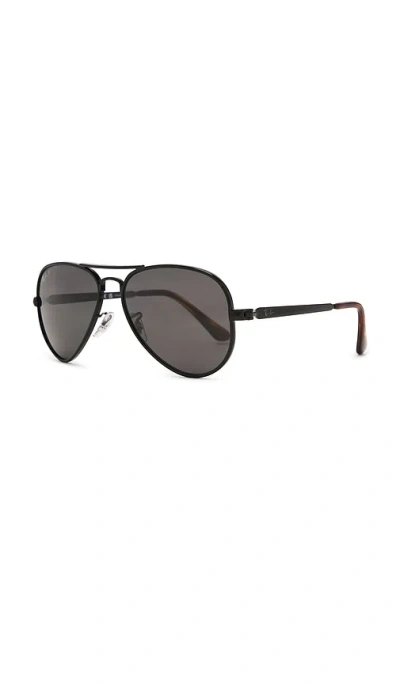 Ray Ban Aviator Max Sunglasses In Gray