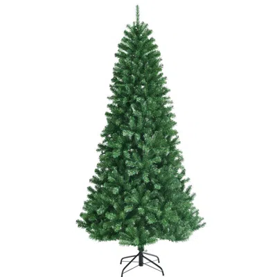 Hivvago Artificial Hinged Christmas Tree With Remote-controlled Color-changing Led Lights