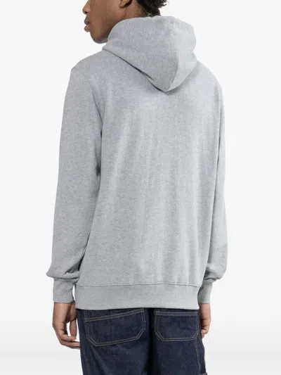 Chocoolate Logo-embossed Hoodie In Gray