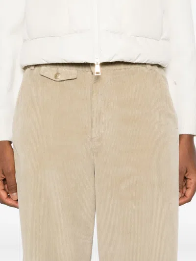 灯芯绒帕拉松长裤