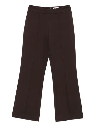 Staud Knack Trousers In Brown