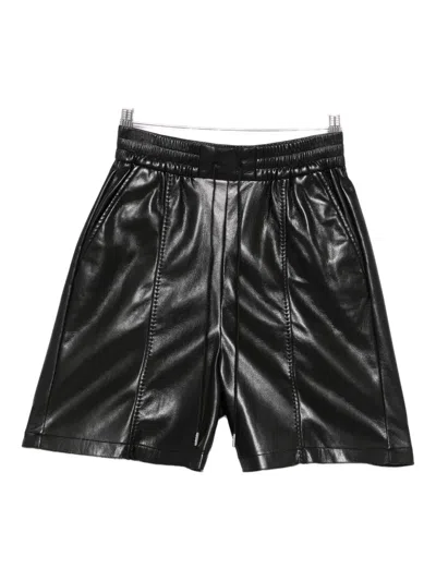 Pinko Elasticated-waist Shorts In Black