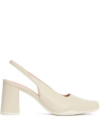 Fabiana Filippi Slingback In Nappa Leather In White