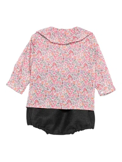 Mariella Ferrari Floral-print Shorts Set In Multi