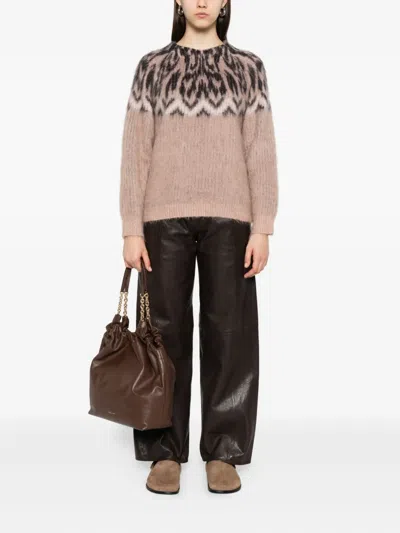 Forte Forte Fairisle Pattern Sweater In Multi