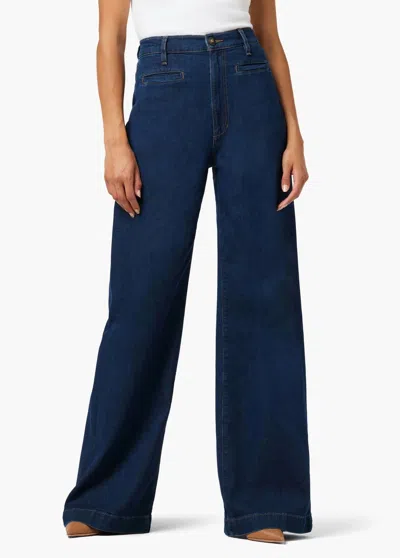 Joe's Jeans The Mia High Rise Wide Leg Jeans In Apropos In Blue