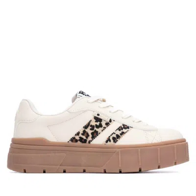 Xti Women's Refresh 173107 Sneakers In Camel In Animal Print