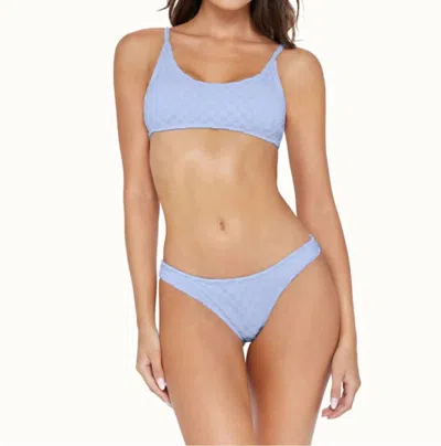 Pq Swim Basic Ruched Bottom In Dockside In Black