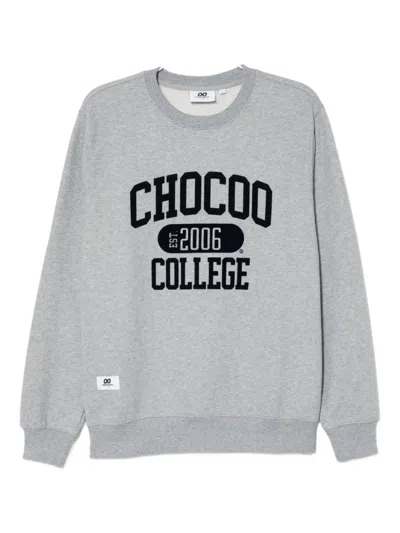 Chocoolate Logoed Sweatshirt In Gray