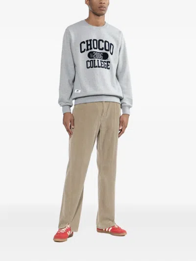 Chocoolate Logoed Sweatshirt In Gray