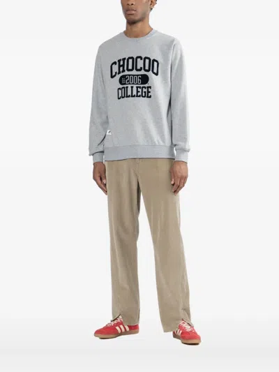 Chocoolate Logoed Sweatshirt In Gray