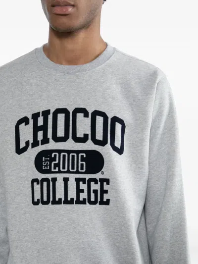 Chocoolate Logoed Sweatshirt In Gray