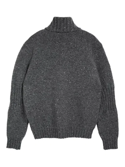 Ymc You Must Create Nova Zip Cardigan In Gray