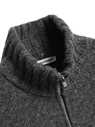 Ymc You Must Create Nova Zip Cardigan In Gray