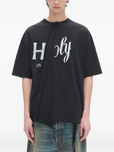 Ann Demeulemeester Hardon High Comfort Fit T-shirt In Black